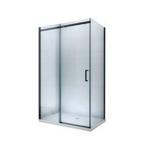 Sprchovací kút maxmax OMEGA 150x90 cm - BLACK