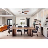 Stropné svietidlo s ventilátorom MODERN - 105 cm - strieborné