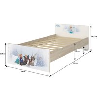 Detská posteľ MAX Disney - MICKEY ADVENTURES 180x90 cm