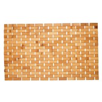 Kúpeľňová mozaiková bambusová predložka 40x60 cm