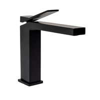 Umývadlová batéria MAXMAX Rea DUET - nízka - čierna