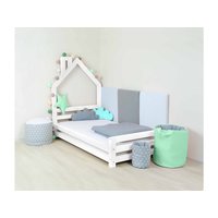 Detská dizajnová posteľ z masívu 200x90 cm DOMČEK 2