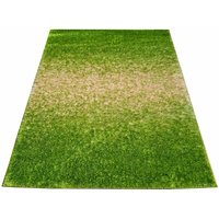 SKLADOM: Kusový koberec SHAGGY NEVADA - zeleno-béžový - 140x190 cm