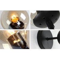 Nástenné svietidlo APP750-1W - čierne