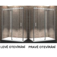 Sprchovací kút WHISTLER 80x120 cm