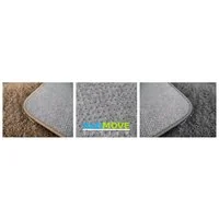 Detský plyšový koberec ČERVENÝ