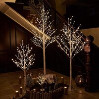 Vianočný LED brezový stromček - 180 cm - 95 LED