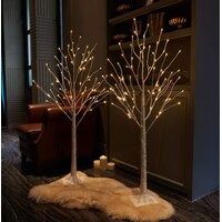 Vianočný LED brezový stromček - 180 cm - 95 LED