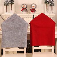 Vianočné návlek na stoličky vianočný škriatok - sada 4 kusov