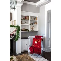 Vianočné obliečka na vankúš 45x45 cm - Santa