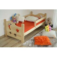 Detská posteľ z masívu 180x80cm bez šuplíku - DP021