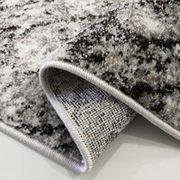 Kusový koberec PANNE prasklina - odtiene šedej