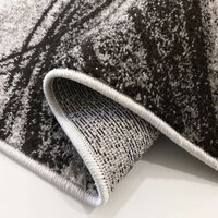 Kusový koberec PANNE vlny - odtiene hnedej