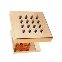 Bočná sprchová tryska MEXEN - hranatá - 50x50 mm - rose gold, 79360-60