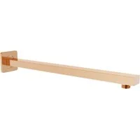 Rameno dažďovej sprchy MEXEN - 40 cm - obdĺžnikové - rovné - rose gold, 79112-60