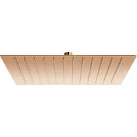 Sprchová dažďová hlavica MEXEN SLIM - štvorcová - 30x30 cm - rose gold, 79130-60