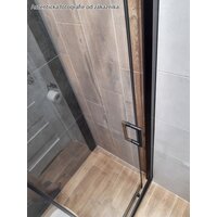 Sprchové dvere maxmax MEXEN APIA 90 cm - BLACK, 845-090-000-70-00