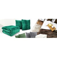 Deka prehoz LEO 150x200 cm - hnedá