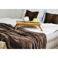 Deka prehoz LEO 150x200 cm - hnedá