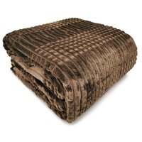 Deka prehoz LEO 150x200 cm - hnedá