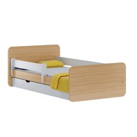 Detská posteľ so zásuvkou NORDI 140x70 cm