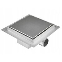 Odtokový sprchový žľab MEXEN FLAT 2v1 - hranatý - 15x15 cm, 1010015