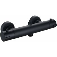 Sprchová súprava - DENIS s termostatickou batériou - čierna