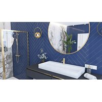 Umývadlo z liateho mramoru MAXMAX Rea GOYA 70 cm