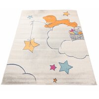 Detský kusový koberec LILA - MACKO a hviezdičky