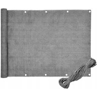 Clona na balkón - 80x400 cm - šedá