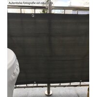 Clona na balkón - 80x500 cm - šedá