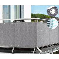 Clona na balkón - 80x500 cm - šedá