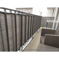 Clona na balkón - 80x500 cm - šedá