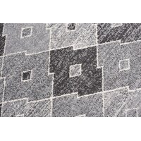 Kusový koberec Fíka Rhombus- sivý