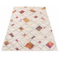 Moderný kusový koberec DENVER Lana - krémový