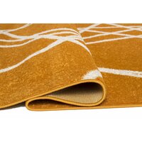 Moderné kusový koberec SPRING Raven - oranžová