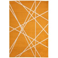 Moderné kusový koberec SPRING Raven - oranžová