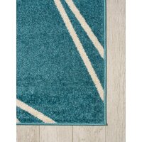 Moderný kusový koberec SPRING Raven - svetlo modrá