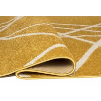 Moderný kusový koberec SPRING Raven - žltá