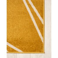 Moderný kusový koberec SPRING Raven - žltá