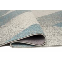 Moderné kusový koberec SPRING Split - svetlo modrý