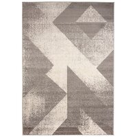 Moderné kusový koberec SPRING Split - sivý