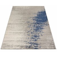 Moderný kusový koberec SPRING Aura - sivý / modrý