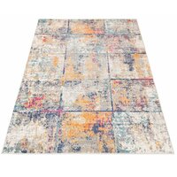 Moderný kusový koberec DENVER Tiras - sivý
