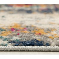 Moderný kusový koberec DENVER Tiras - sivý