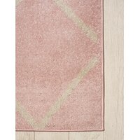 Moderné kusový koberec SPRING TROX - ružový