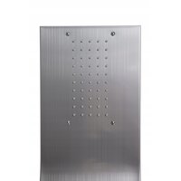 Sprchový panel LAGO 4v1 - s výtokom do vane - chrómový matný