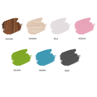 SKLADOM: Detská posteľ THOMAS so zásuvkou - 180x80 cm - HELLO KITTY - ružová