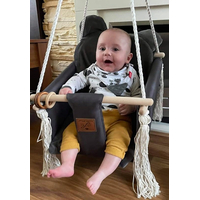 Detská hojdačka VELVET - mätová