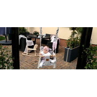 Detská hojdačka VELVET - mätová